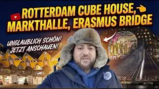 Rotterdam Sehensw&uuml;rdigkeiten Cube Houses, Markthalle & Erasmusbr&uuml;cke