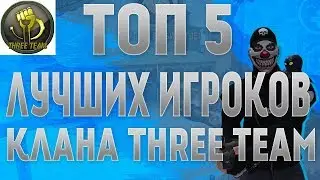 ТОП 5 ЛУЧШИЙ игроков КЛАНА THREE TEAM