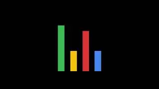 Color Bar Loading Animation Loop  Minimal Motion Graphics Element  Black Background