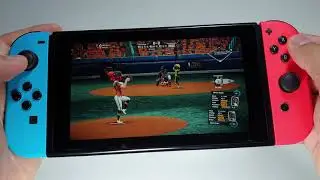 Super Mega Baseball 2: Ultimate Edition Nintendo Switch handheld gameplay