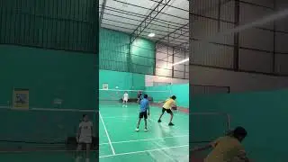 Badminton doubles rotation,Badminton footwork #viral #badmintonlovers #shuttlesmash #sports #shorts