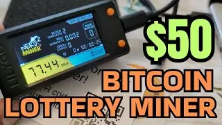 A $50 USB Bitcoin Miner | Nerd Miner T Display S3 Unboxing and Setup