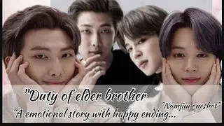 Duty of Elder brother _ NamJim oneshot _ jimin have heart problem _#bts by @i.am.chimmy 