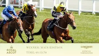Main Edition Wins The Albany Stakes | Royal Ascot 2018