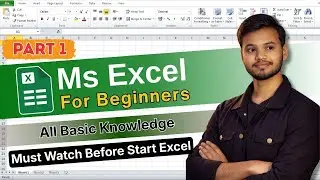Excel for beginners full course in hindi | Complete excel course - beginner to expert