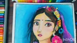 Radh Rani Drowing painting |