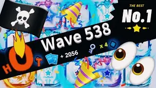 NEW RECORD: WAVE 500+ GALAXY SWORD @DiceX-1 - Random Dice