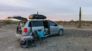 I Cried On My First Day Back in Quartzsite, AZ 🌵 | Solo Female Van Life Adventures