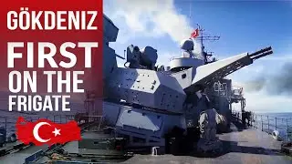 Gokdeniz - первое самое мощное орудие для фрегата TF 100 ВМС Турции