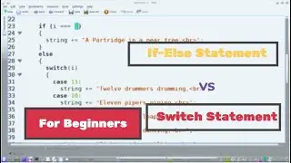 What is If-else statement and Switch Statement and difference between them for beginners.