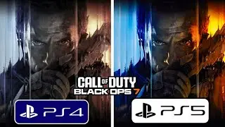 Call of Duty Black Ops 7 PS4 vs PS5 Graphics Comparison
