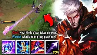 I TRIED THE KOREAN AP VARUS BUILD... DEAL 70% OF THEIR MAX HEALTH WITH ONE ABILITY!