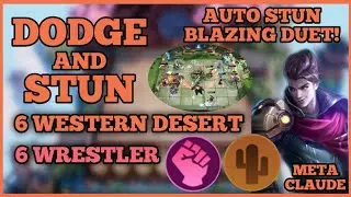 META CLAUDE WRESTLER IS BACK! WESTERN DESERT + WRESTLER | Artek Gaming | TOP GLOBAL MAGIC CHESS