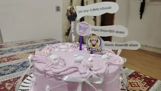 Krem chees ilə tort😋Bəyəndik?🤔Youtube kutlaması! 2 ilimiz m&uuml;barek 🫠
