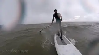 Winter Downwinder - San Francisco Bay - Alameda - SUP