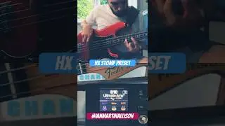 Bass Fuzz Preset - Ian Martin Allison Signature Pack #line6hxstomp #scottsbasslessons #basseffects