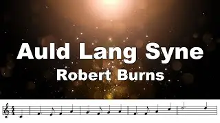 Auld Lang Syne. A New Years classic Bb trumpet play-along with piano accompaniment.