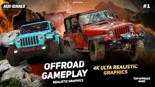 MudRunner Gameplay (PC UHD) [ 4K-60FPS ] Ultra Realistic Graphics | Offroad Gameplay