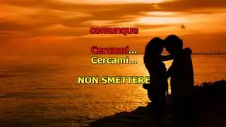 Renato Zero - Cercami KARAOKE