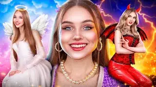 Angel VS Demon Controls My Life || Demure VS Brat