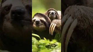 why Sloths are real chill masters! Mind-Blowing Sloth Facts in 50 seconds!