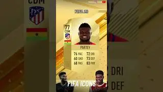 Partey FIFA Evolution🔥