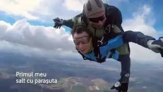 Primul meu salt cu parasuta - Vodafone