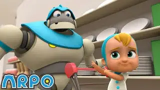 Les Accidents Arrivent ! | ARPO Le Robot | Dessins animés pour enfants