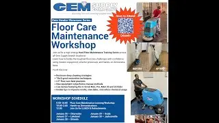 Last Call for the Floorcare Training Near You!