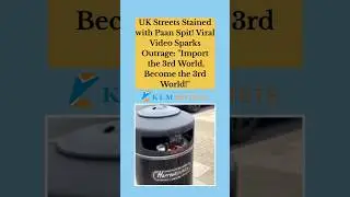 UK Viral Video on Paan Spit Sparks Outrage | Betel Nut Imports, Culture Clash & Public Cleanliness
