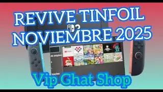 NUEVA Tinfoil SHOP COMPLETA NOVIEMBRE 2025 #tinfoil #nintendoswitch #freeshop