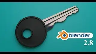 How To Make A Key In Blender - Blender 2.80 Tutorial