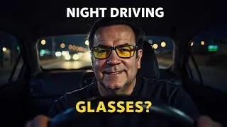 High Tech Night Driving Blue Light Glasses