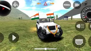 Modified Mahindra Thar!!😈 Indian car simulator 3D !! Android gameplay car 3D #gameing 