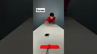 iPhone Slide Competition 😱 |Carson Hockey| #trickshot #trickshots #shorts