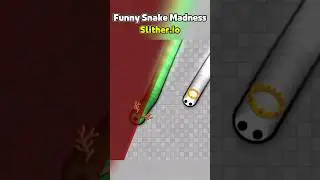 Impatient Snake #slitherio #games #gaming