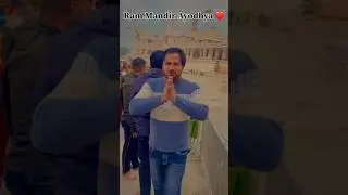 1st Pakistani Hindu inRam Mandir Ayodhya #rammandirayodhya #Pakistantoindia #jaishreeram#vinaykapoor
