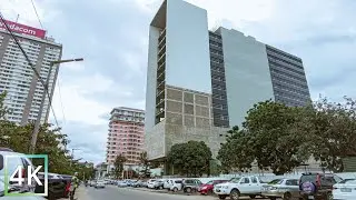 MAPUTO CITY A QUIET WALK IN THE STREETS OF MAPUTO 4K
