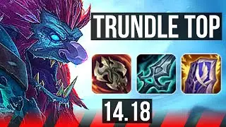 TRUNDLE vs KLED (TOP) | Dominating | EUW Master | 14.18