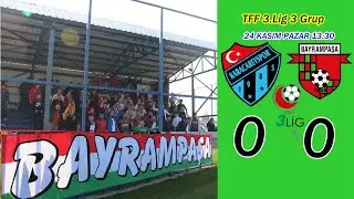 Karacabey Bldspor - Bayrampaşa Tribün Hikayesi ve Maç Özeti HD | VLOGU TFF 3.LiG 3 GRUB