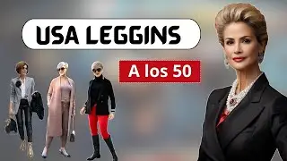 👩‍🦳👖 Como USAR LEGGINS a los 50 años