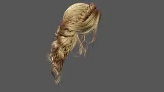 Wedding Hairstyle Realtime - Unrea engine 4