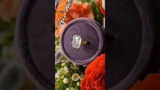 Custom 5.13ct lab grown emerald cut diamond solitaire ring in platinum. One word only: WOW.