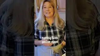 baking with goose eggs