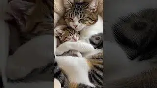 Ultimate Cat Cuddle ASMR 😴 Listen to Their Peaceful Breathing! #cat #pettok #cute