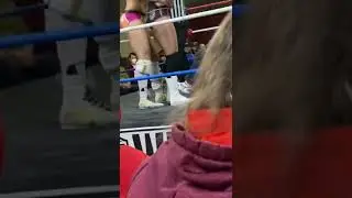 Ricky Smokes accidentally facebusts Ava Everett! (Limitless Wrestling) #intergender