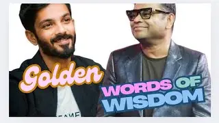 AR Rahman&rsquo;s Priceless Advice to Anirudh Ravichander &ndash; A Game-Changer for Tamil Music?