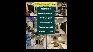 5 Marla House for Rent in Bahria Town Phase 8, Rawalpindi