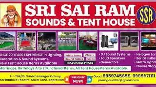 Sri Sai Ram Tent House & DJ Sounds