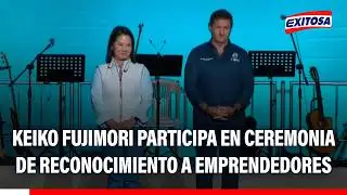 🔴🔵 President Keiko Fujimori participates in recognition ceremony for entrepreneurs